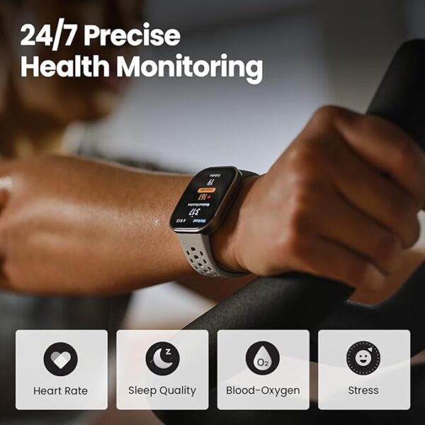 Amazfit Bip 6 – Reloj inteligente AMOLED con GPS, AI, llamadas Bluetooth y 14 días de batería | Amazon - Imagen 2