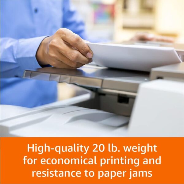 Amazon Basics Multipurpose Copy Printer Paper – Papel multipropósito para impresora 8.5" x 11" | Amazon - Imagen 3