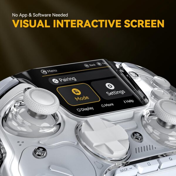 ManbaOne Interactive Controller – Mando inalámbrico con luces y botones remapeables | Amazon - Imagen 6