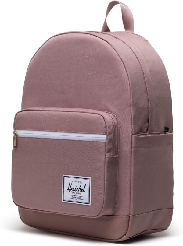 Herschel Pop Quiz Backpack, Ash Rose – Mochila Escolar y Urbana - Imagen 6