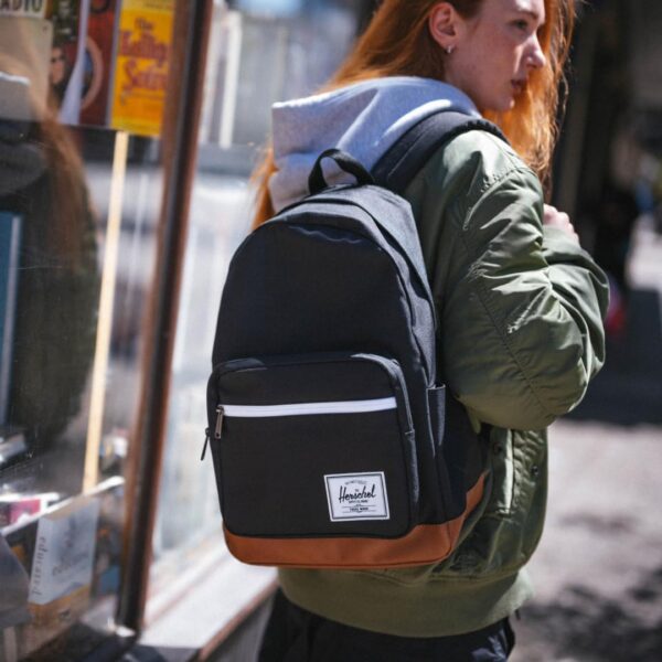 Herschel Pop Quiz Backpack, Ash Rose – Mochila Escolar y Urbana - Imagen 4