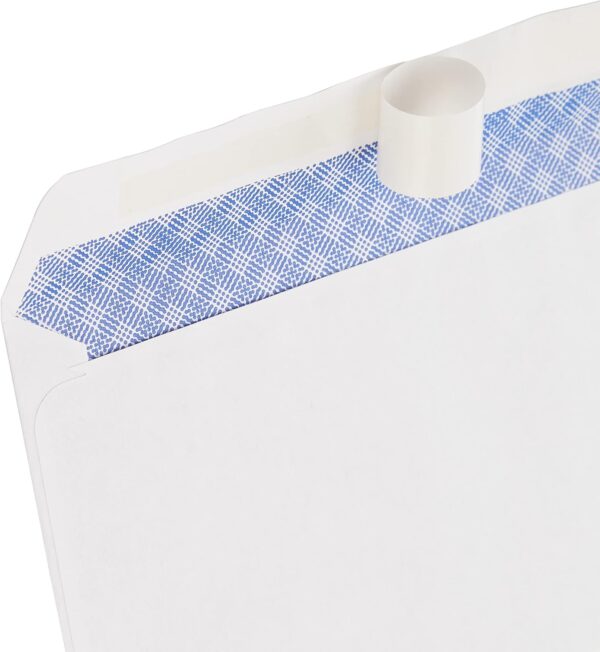 Amazon Basics #10 Security-Tinted Self-Seal Business Letter Envelopes, 500-Pack - Imagen 3