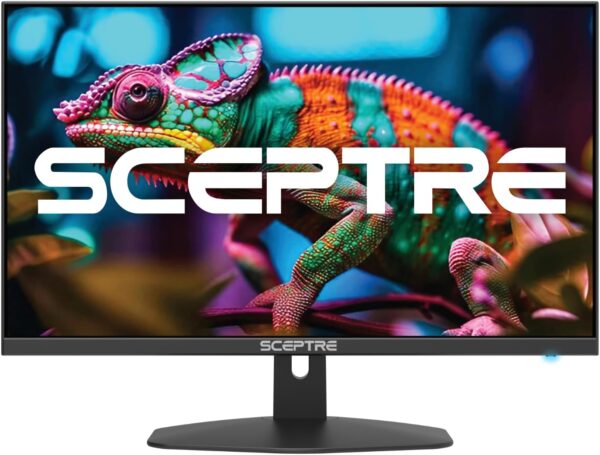 Sceptre New 27-inch Gaming Monitor 100Hz 1ms DisplayPort HDMI x2 100% sRGB AMD FreeSync Build-in Speakers, Eye Care Frameless Machine Black 2024 (E275W-FW100T) - Imagen 6