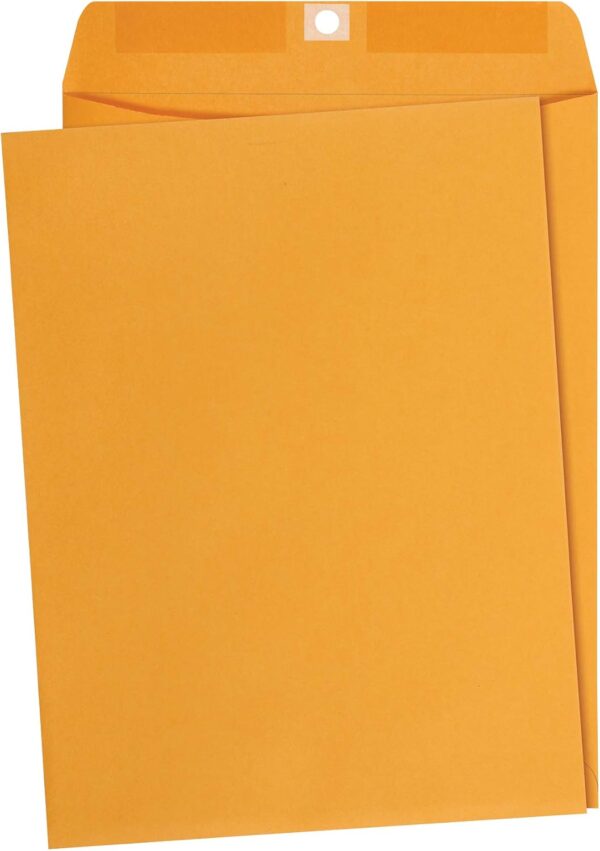 Amazon Basics 9 x 12-Inch Clasp Kraft Envelopes, Gummed, 100-Pack - Imagen 7