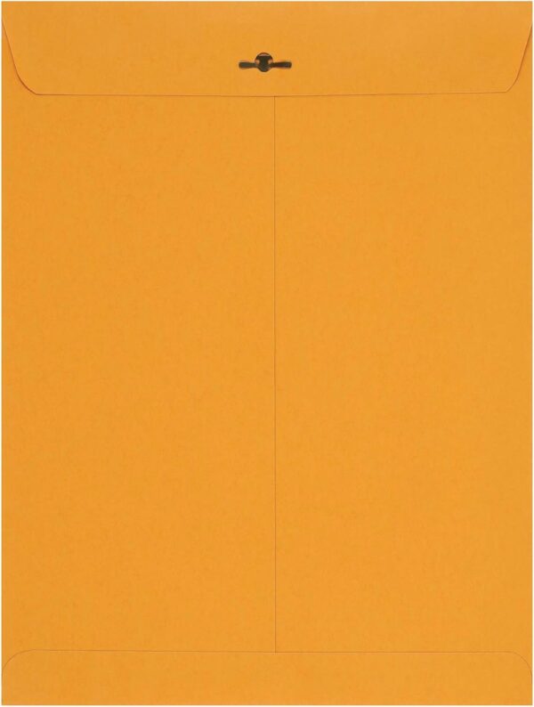 Amazon Basics 9 x 12-Inch Clasp Kraft Envelopes, Gummed, 100-Pack - Imagen 3