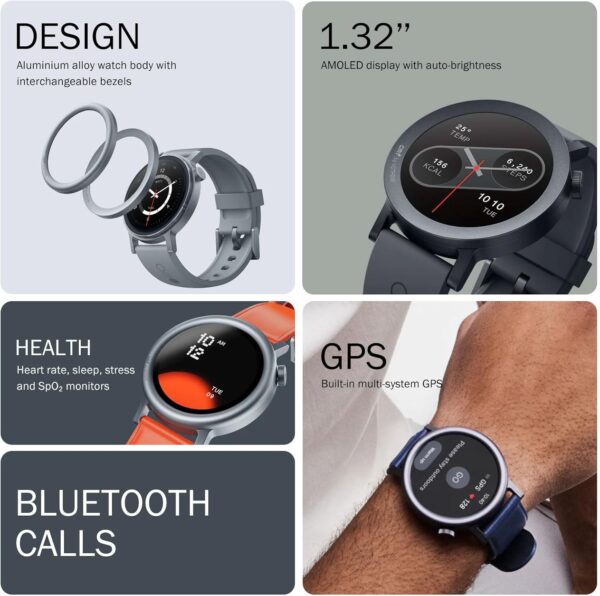 CMF Watch Pro 2 Smartwatch con GPS, Llamadas Bluetooth, Ritmo Cardíaco y 120 Deportes | Amazon - Imagen 6