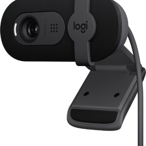 Logitech Brio 101 Webcam Full HD 1080p con Micrófono, Tapa de Privacidad y USB-A | Amazon