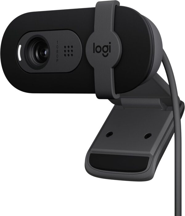 Logitech Brio 101 Webcam Full HD 1080p con Micrófono, Tapa de Privacidad y USB-A | Amazon