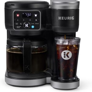 Keurig K-Duo Cafetera Hot & Iced con MultiStream, 72oz, Carafe y Single Serve | Amazon