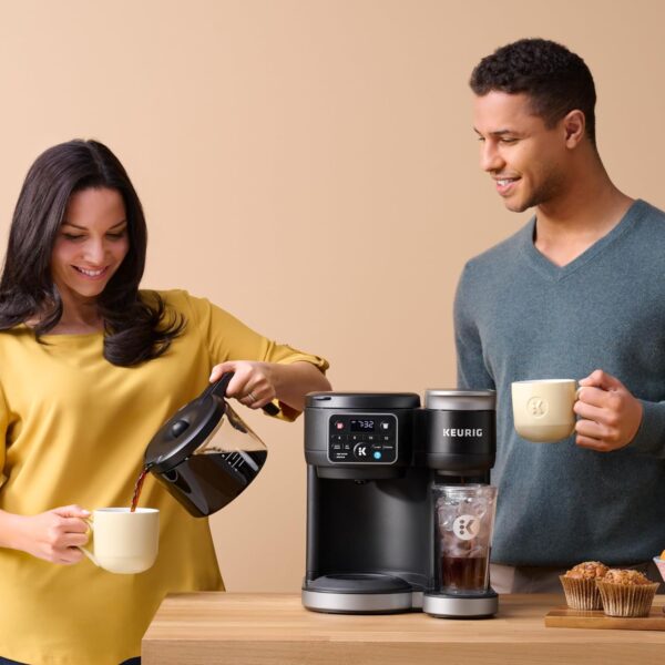 Keurig K-Duo Cafetera Hot & Iced con MultiStream, 72oz, Carafe y Single Serve | Amazon - Imagen 14