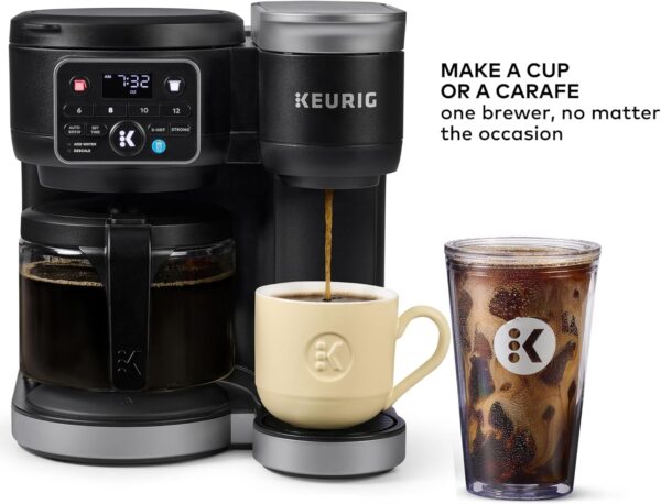 Keurig K-Duo Cafetera Hot & Iced con MultiStream, 72oz, Carafe y Single Serve | Amazon - Imagen 11