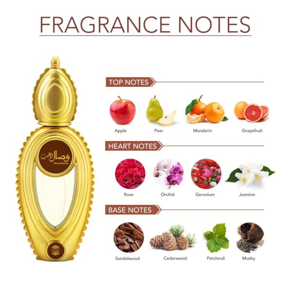 Ajmal Wisal Dhahab Eau de Parfum Hombre 50ml – Perfume Árabe Amaderado-Especiado | ✅@andreasugiere - Imagen 6