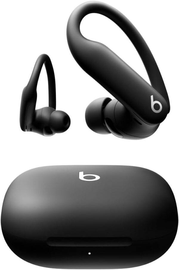 🎧 Beats Powerbeats Pro 2 Auriculares Inalámbricos Bluetooth – Cancelación de Ruido, Monitor de Frecuencia Cardíaca, IPX4, Hasta 45h de Batería con Estuche de Carga, Compatibles con Apple y Android – Jet Black