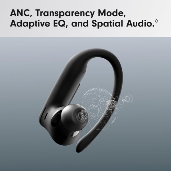 🎧 Beats Powerbeats Pro 2 Auriculares Inalámbricos Bluetooth – Cancelación de Ruido, Monitor de Frecuencia Cardíaca, IPX4, Hasta 45h de Batería con Estuche de Carga, Compatibles con Apple y Android – Jet Black - Imagen 4
