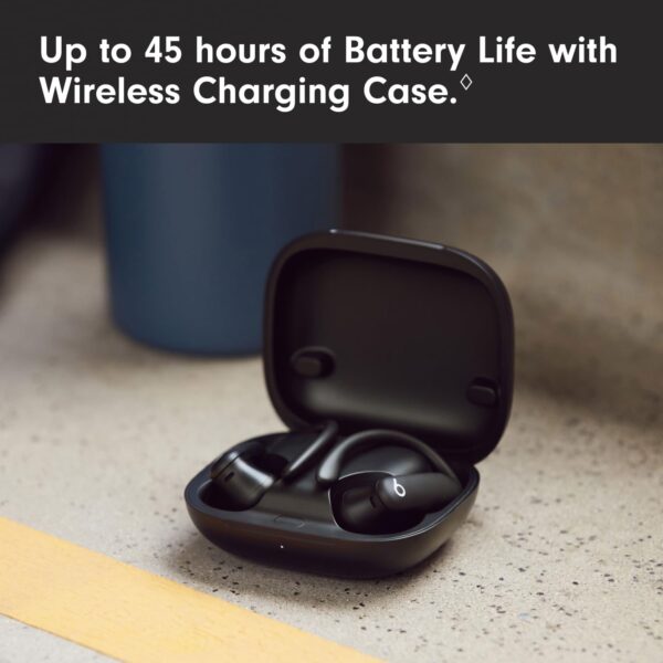 🎧 Beats Powerbeats Pro 2 Auriculares Inalámbricos Bluetooth – Cancelación de Ruido, Monitor de Frecuencia Cardíaca, IPX4, Hasta 45h de Batería con Estuche de Carga, Compatibles con Apple y Android – Jet Black - Imagen 2