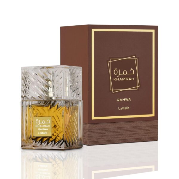 Lattafa Khamrah Qahwa Eau de Parfum Unisex 100ml – Vainilla, Canela, Café y Especias Orientales | ✅@andreasugiere - Imagen 3