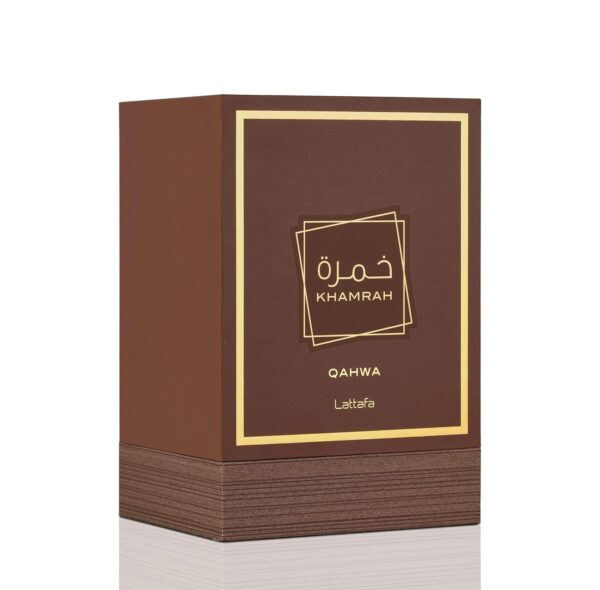 Lattafa Khamrah Qahwa Eau de Parfum Unisex 100ml – Vainilla, Canela, Café y Especias Orientales | ✅@andreasugiere - Imagen 2