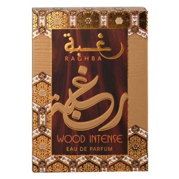 Lattafa Raghba Wood Intense Eau de Parfum Unisex 100ml – Fragancia Árabe Exclusiva | ✅@andreasugiere - Imagen 4