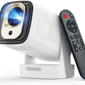 Mini Proyector Portátil WiFi 4K – Cine en casa, compatible con iOS, Android y HDMI