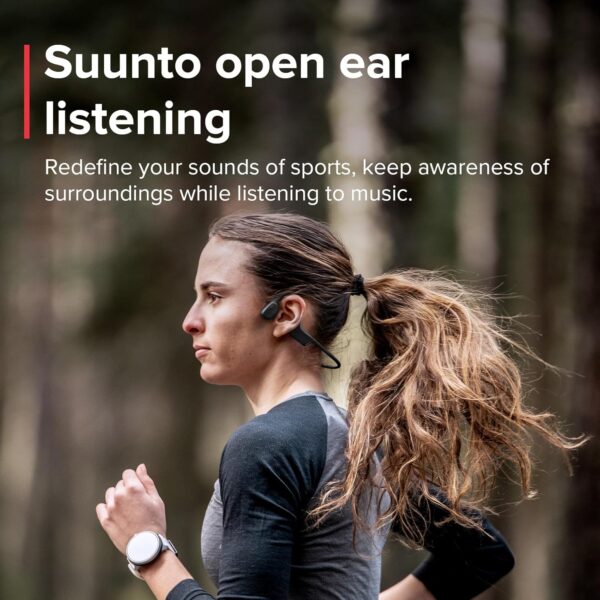 SUUNTO Sonic Open-Ear Bone Conduction Sports Headphone – Bluetooth Wireless, 10H Playtime, Waterproof | ✅andreasugiere - Imagen 3